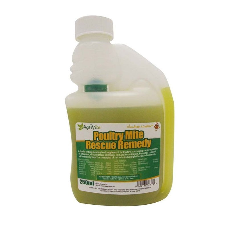 Agrivite Poultry Mite Rescue Remedy 250ml