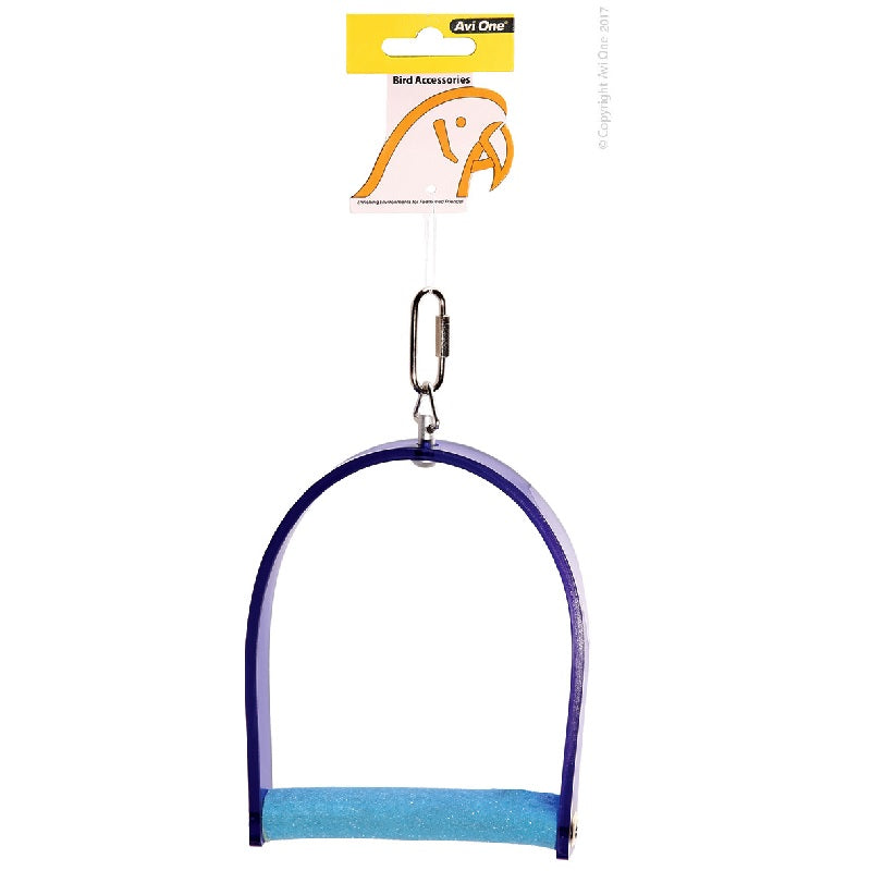 Avi One Parrot Toy NZ Wilderness Woodend Avi One Parrot Swing Concrete Perch