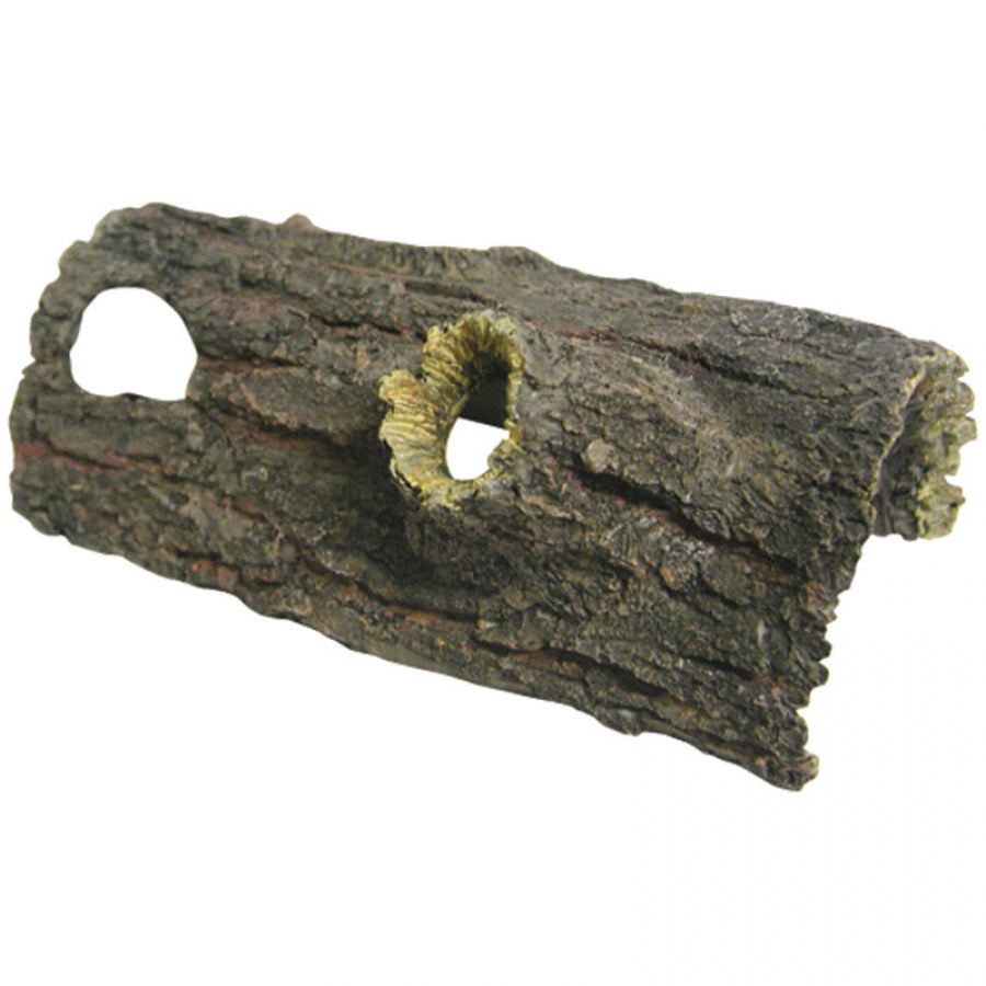 Reptile One Decoration NZ Reptile Supplies Wilderness Woodend Log with Holes