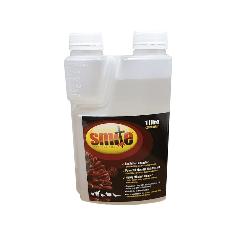 SMITE Professional Red Mite Control 1 Litre Concentrate