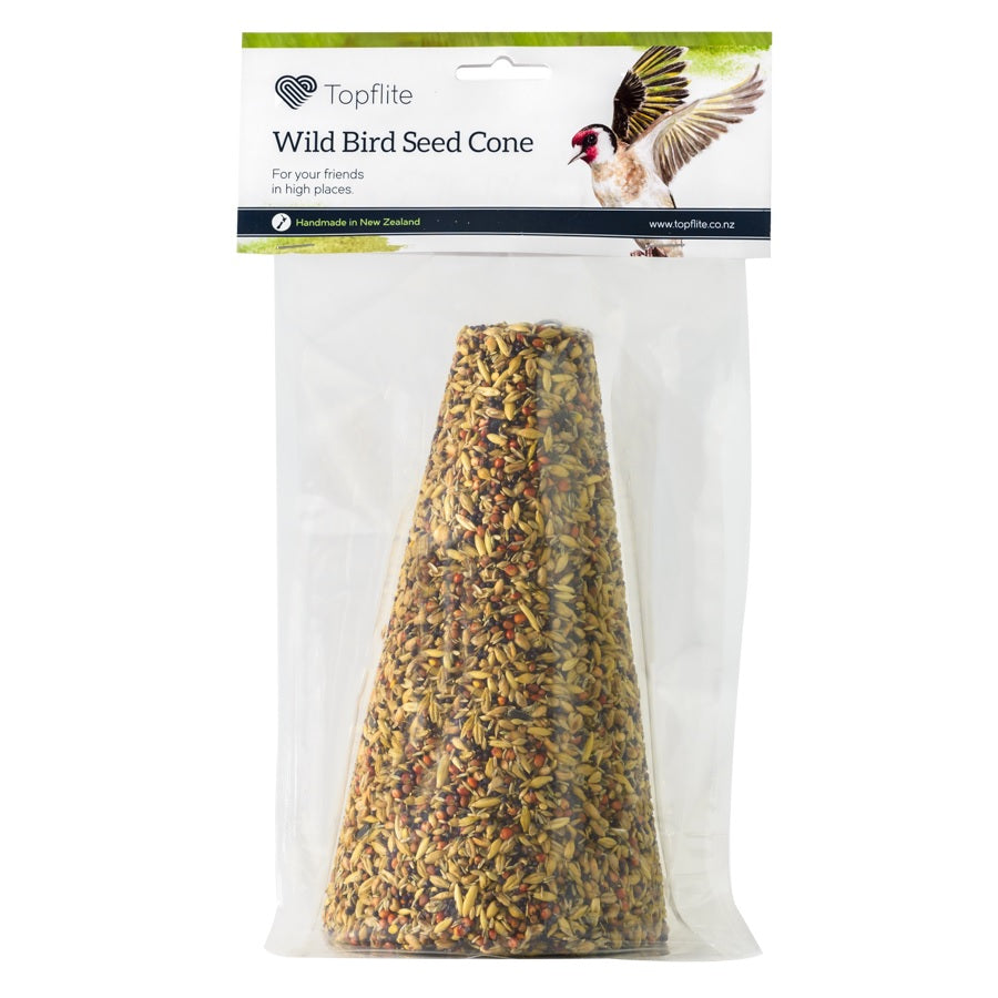 Wild Bird Seed Cone Wilderness Woodend Topflite Best Bird Supplies NZ
