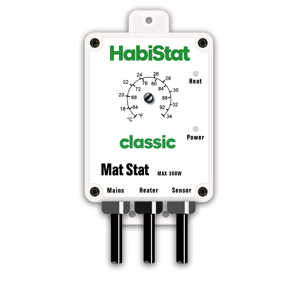 Habistat Mat Stat White 300w