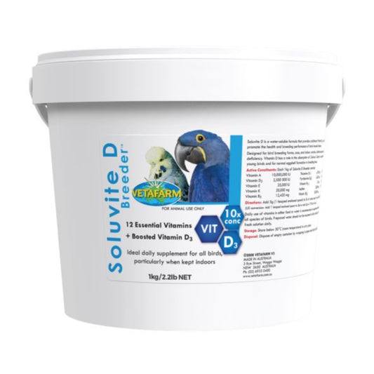 Vetafarm Soluvite D Breeder Concentrate 1kg