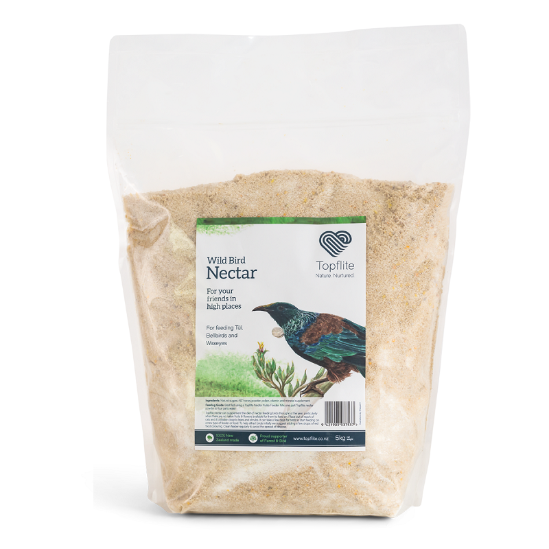 Topflite Wildbird Nectar Online Pet Supplies Wildbird NZ Wilderness Woodend Wild Bird Nectar 5kg