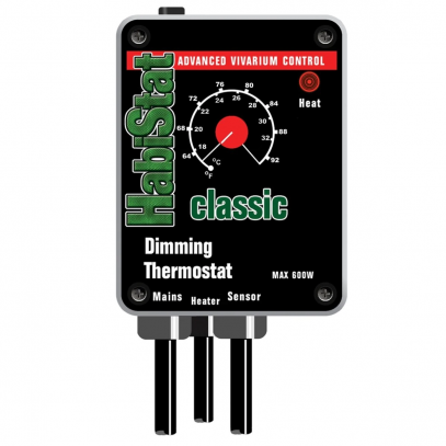 HabiStat Dimming Thermostat Black 600w