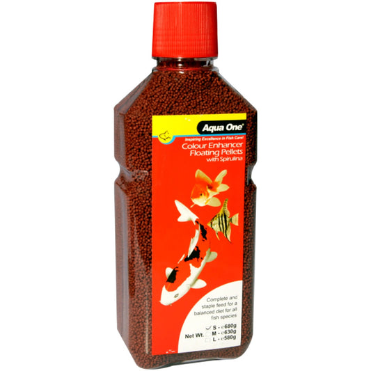 Christchurch Pond Supplies Wilderness Woodend Aqua One Colour Enhancing Fish Food