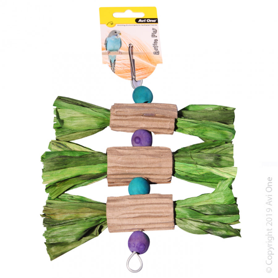 Avi One Bird Parrot Toy Budgie Cockatiel Wilderness Woodend online bird supplies