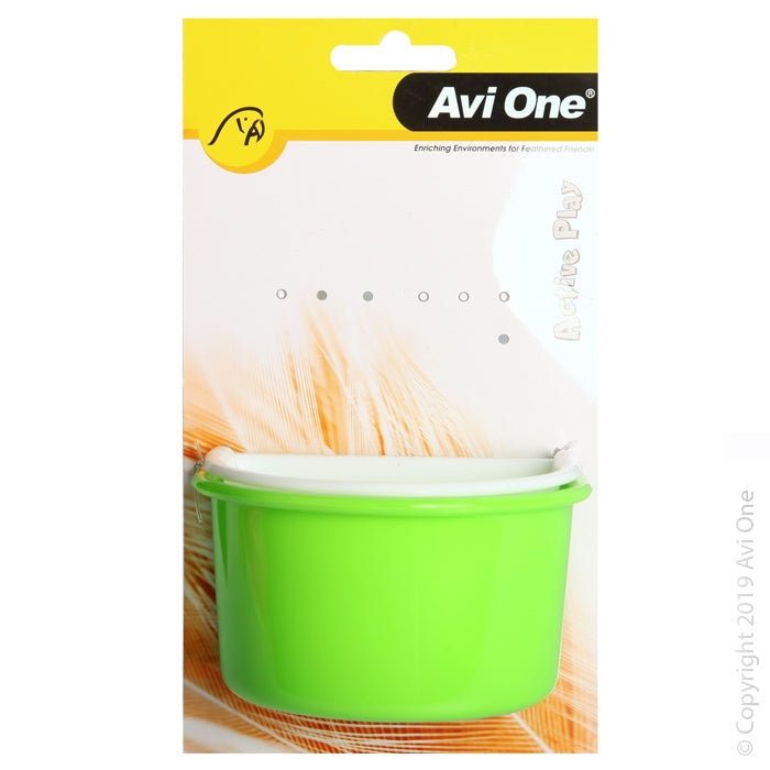 Avi One Bird Feeder Plastic D Feeder 2 Pack