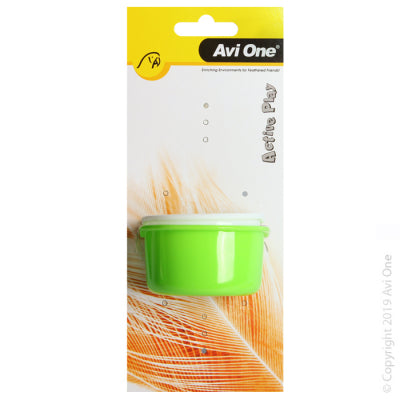 Avi One Bird Feeder Plastic D Feeder 2 Pack