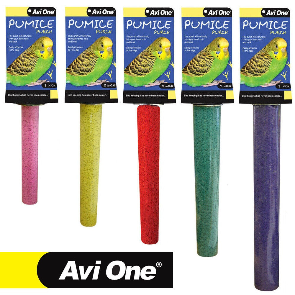 Avi One Bird Pumice Perch