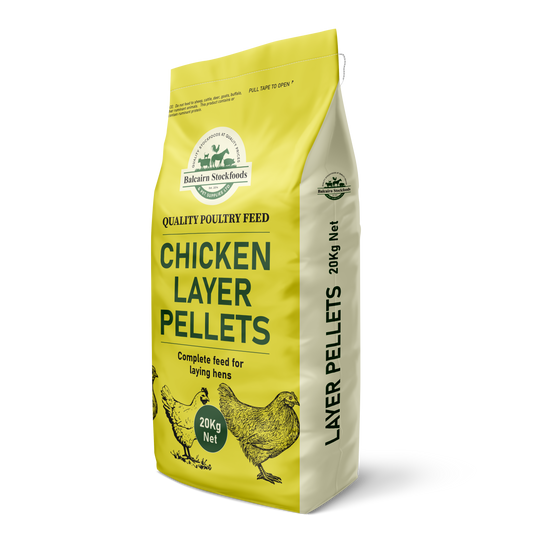 Balcairn Stockfeeds chicken layer pellets 20kg 25kg Best Value chicken food Christchurch Wilderness Woodend Chicken Poultry Supplies