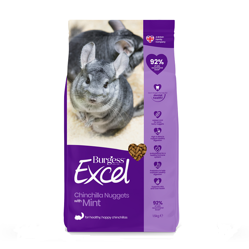 Burgess Chinchilla Food Nuggests Pellets New Zealand Wilderness Woodend Best Chinchilla Food