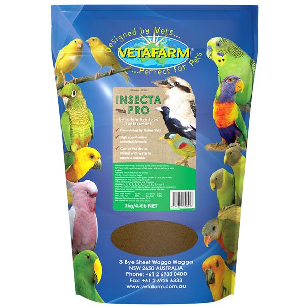 Insectapro 2kg Vetafarm Christchurch Pet Shop Wilderness Woodend