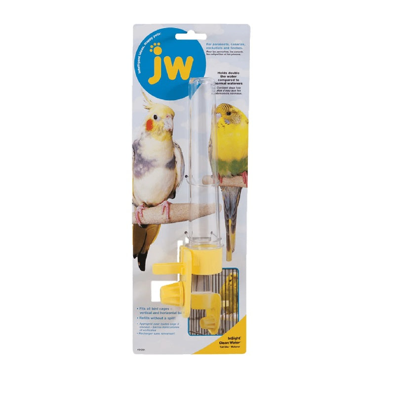 JW Insight Clean Water Silo Bird Drinker  Nz Pet Supplies Parrot Feeders Wilderness Woodend Christchurch