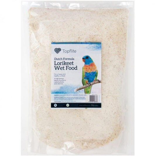 Topflite Lori Mix Wet – Lorikeet Food