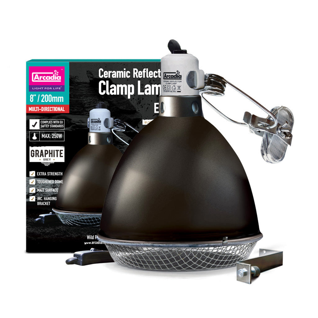 Aracdia Clamp Lamp Reptile Bulb Holder NZ Wilderness Woodend Reptile Supplies Online