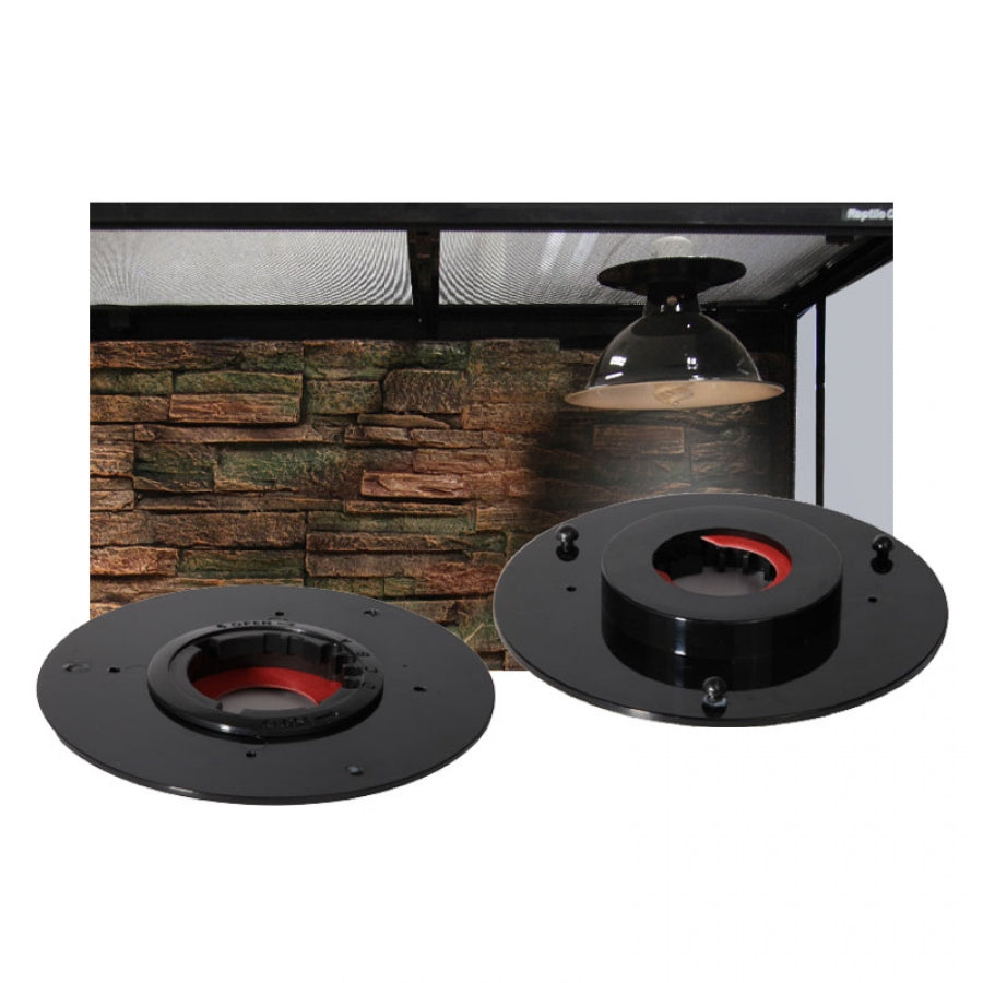 Reptile One Heat Lamp Holders For Lid of terrarium Wilderness Woodend Reptile Supplies Christchurch 46544