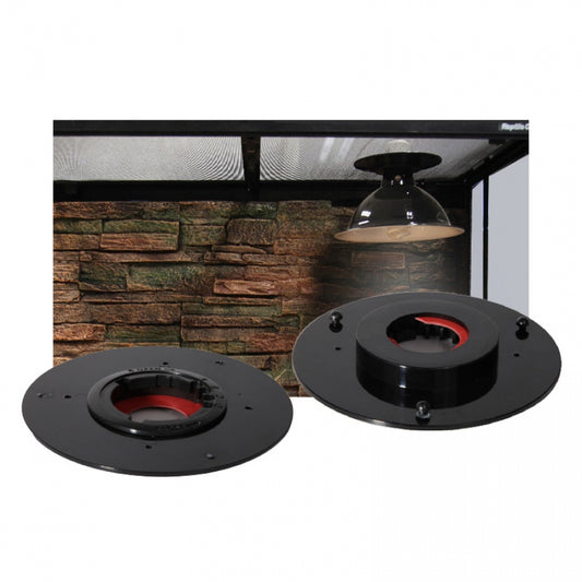 Reptile One Heat Lamp Holders For Lid of terrarium Wilderness Woodend Reptile Supplies Christchurch 46544