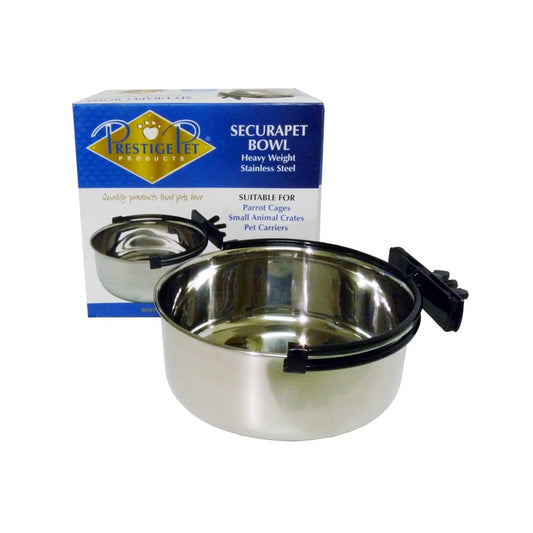 Securapet stainless pet bird bowls New Zealand Best bowl Wilderness Woodend pet and reptile supplies online