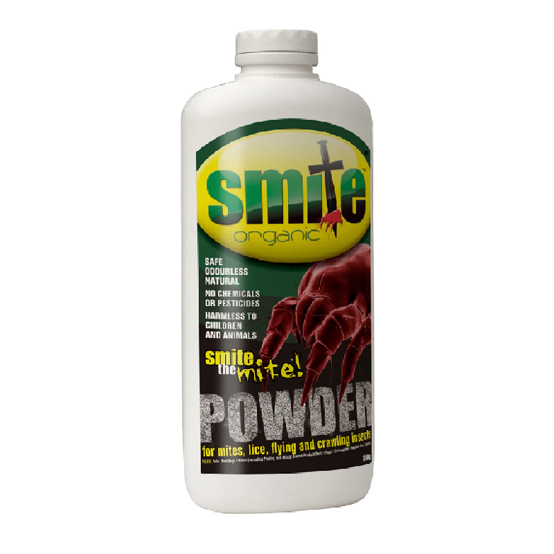 SMITE Organic DE Powder 350g - Red Mite Treatment