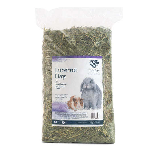 Topflite Lucerne Hay Rabbit and Guines Pig Food Bedding Wilderness Woodend NZ