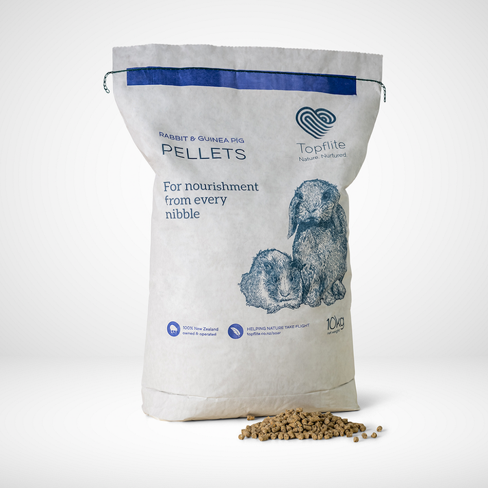 Topflite Rabbit Pellets NZ | Complete Rabbit Food 5kg – Wilderness Woodend