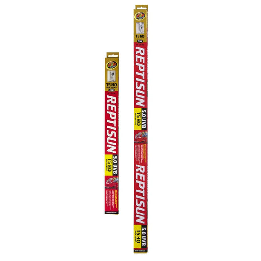Reptisun Zoo Med 5.0 UVB Tube Water Dragon Blue Tongue UVB Wilderness Woodend Arcadia Replacement Prot5 Tube