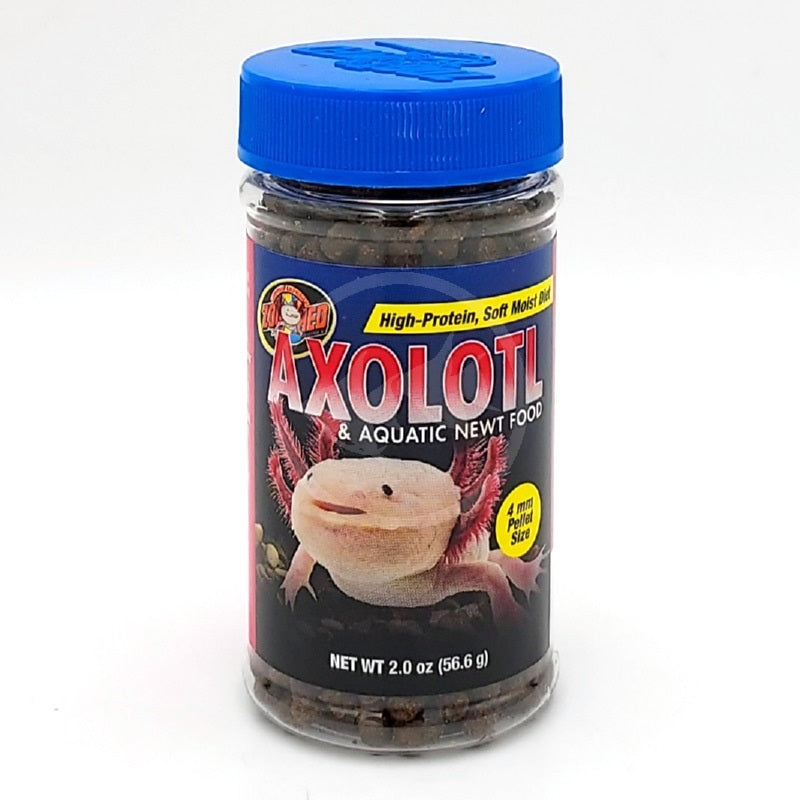 zoo med Axolotl & Aquatic Newt Food  Wilderness Woodend Reptile Supplies Christchurch