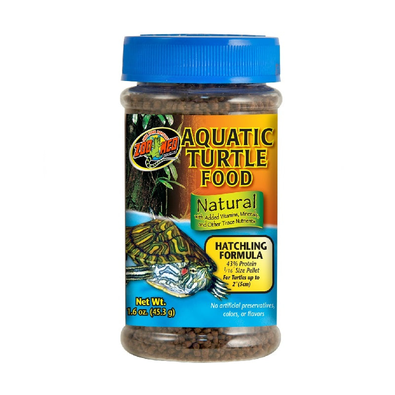 Zoo Med Aquatic Turtle Food – Hatchling Formula 45G