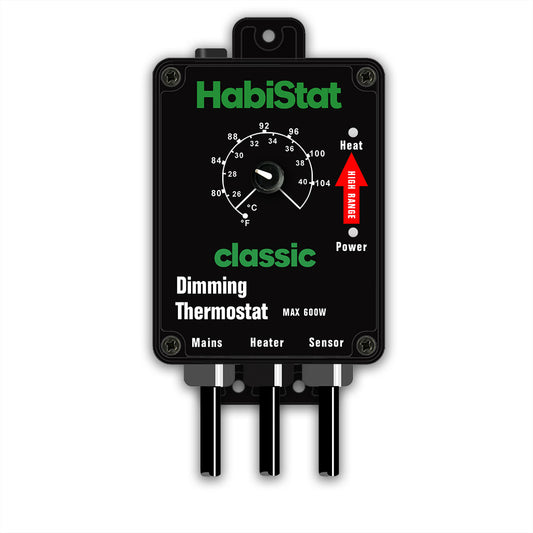 HabiStat Dimming Thermostat High Range Black 600w